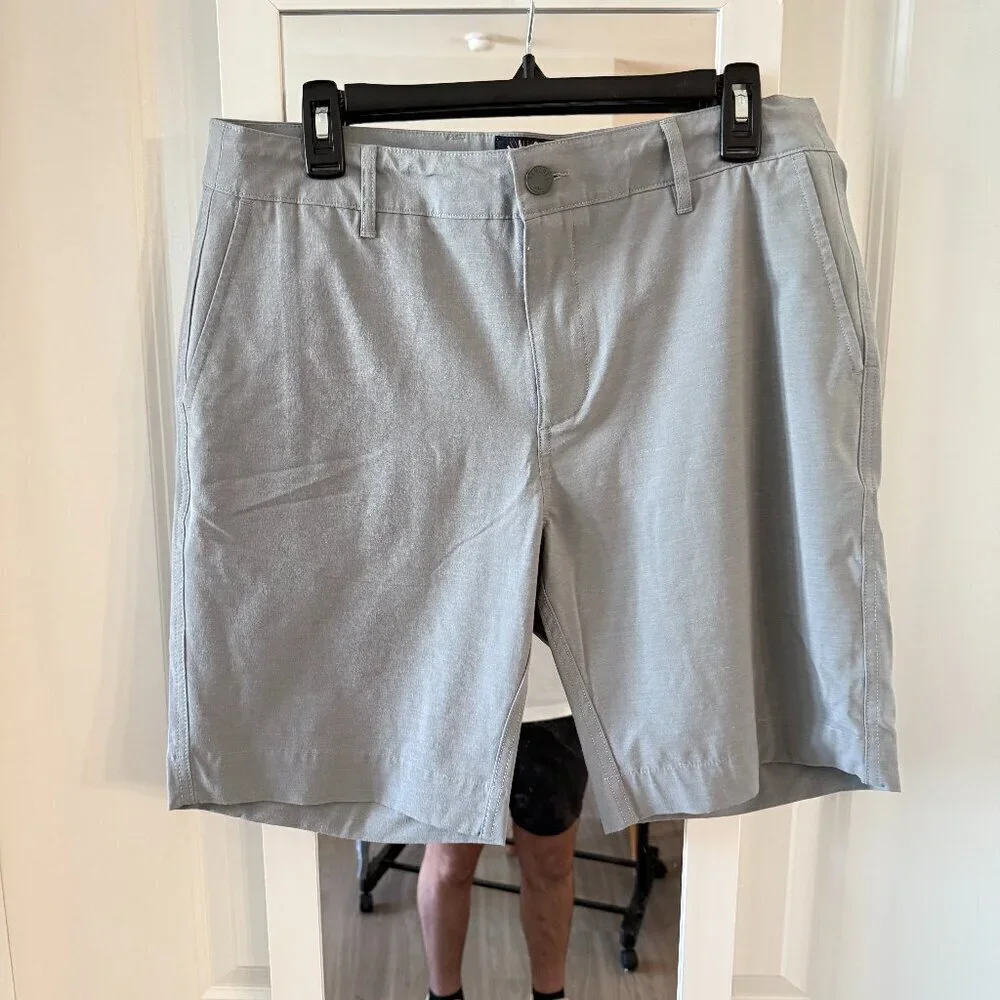 Faherty All Day Shorts Light Gray Size 32